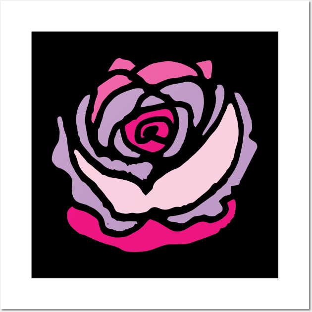 Wild Rose Pink Wall Art by bruxamagica